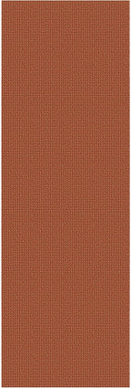EARTHALL Woven Runner Rug 2x7 Ft Washable Runners for Hallways Cotton Non Slip Rubber Backed Kitchen Runner Braided Indoor Floor Carpet for Entryway, Hallway, Kitchen, Bedroom, Rustic Orange/Tan