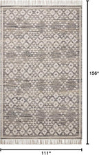 Loloi Angela Rose Rivers Collection RIV-01 Denim/Ivory 9'-3" x 13' Reversible Area Rug