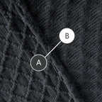 NTBAY Acrylic Knitted Oversized 60x80 Twin Throw Blanket, Lightweight and Soft Cozy Decorative Woven Blanket with Tassels for Travel, Couch, Bed, Sofa, 60x80 Inches, Dark Grey Checkered