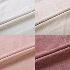 Set of 4 Soft Textured Decorative Throw Pillow Covers 22x22 Inch Cozy Farmhouse Cushion Cover Square Accent Pillow Cases for Bed Couch Sofa Living Room, White Beige Pink
