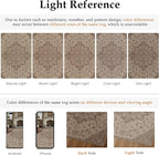 2x6 Easy Jute Runner Rug Washable Brown Floral Hallway Outdoor Rug for Patio Lightweight Non Slip No Sheding Carpet Entryway Doormat Bathroom Backyard Porch Kitchen Bedroom
