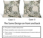 Olive Green Dahlia Throw Pillow Covers 16x16 Inch Rustic Geometric Flower Decorative Square Pillow Cases Beige Tan Gray Floral Cushion Covers Farmhouse Home Decor For Sofa Couch Outdoor Set of 2