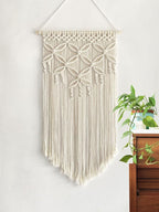 Winterdemoon Handmade Cotton Home Decor Macrame Wall Hanging