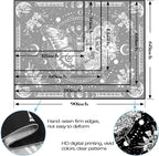 Skeleton Butterfly Tapestry Black and White Skull Mushroom Plants Tapestries Hippie Aesthetic Tapestry Wall Hanging for Bedroom Living Room Dorm (Black, 60” x 44”)