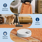 Scalloped Orange Door Mat Indoor Rugs for Entryway Small Rug 2x3 Washable Non-Slip TPE Backing Modern Minimalism Soft Low-Pile Throw Carpet for Bedroom Kitchen Bathroom