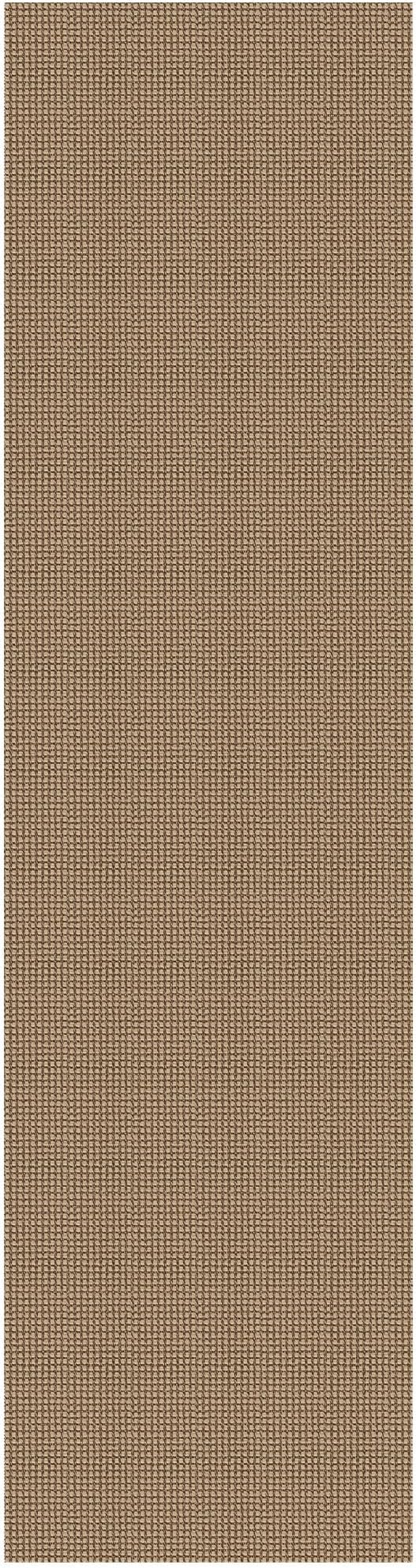 EARTHALL Woven Runner Rug 3x10 Ft Washable Runners for Hallways Long Non Slip Rubber Backed Kitchen Runner Braided Indoor Floor Carpet Runners for Entryway, Hallway, Kitchen, Orange/Tan/Brown
