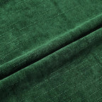 Set of 4 Soft Textured Decorative Throw Pillow Covers 18x18 Inch Cozy Farmhouse Cushion Cover Square Accent Pillow Cases for Bed Couch Sofa Living Room, Dark Green