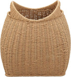 Household Essentials Paper Rope Basket with Handles, Natural