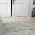 LUXE WEAVERS Solid Machine Woven Green 2x3 Area Rug, Indoor Stain-Resistant Carpet