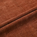 Set of 4 Soft Textured Decorative Throw Pillow Covers 20x20 Inch Cozy Farmhouse Cushion Cover Square Accent Pillow Cases for Bed Couch Sofa Living Room, Rust
