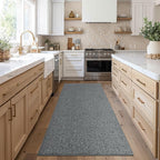 Runners Area Rug for Hallways 3x10 Feet Grey Washable Kitchen Runner Non Slip Hall Runners Entryway Runner Rugs Floor Carpet for Indoor Backdoor Bedroom Kitchen