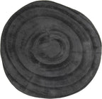 Creative Co-Op Decorative Paulownia Wood Pedestal, Black