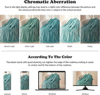 NEWCOSPLAY Super Soft Queen Blanket Mint Green Premium Silky Flannel Fleece 3D Ribbed Jacquard Lightweight Bed Blanket All Season Use (Mint Green Ribbed, Queen(90"x90"))