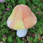 Mushroom Pillow Floor Pillow Sofa Cushion Home Decoration Pillows Reading Pillow (Brown, 32cm)