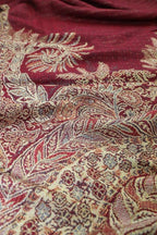 Achillea Reversible Paisley Pashmina Rave Scarf – Exotic Indian Shawls and Wraps for Evening Dresses, Festivals, All Seasons