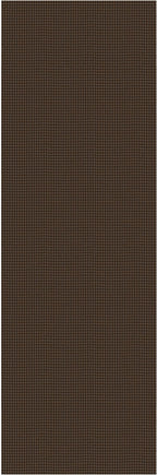 KOZYFLY Runners for Hallways 3x8 ft Washable Kitchen Runner Non Slip Rubber Backed Hall Runners Cotton Entryway Runner Rugs Floor Carpet for Indoor Backdoor Bedroom Kitchen, Reddish Brown/Coffee