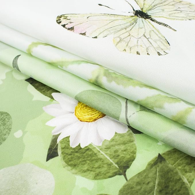 EOBTAIN Sage Green Leaves Tapestry Eucalyptus Leaf Botanical Plant Vintage Daisy Flowers Butterfly Floral Tapestries Simple Cottagecore Aesthetic Tapestry Wall Hanging Living Room Bedroom Dorm 60Wx40H