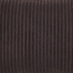 Better Trends Jullian Collection is Super Soft and Light Weight in Bold Stripes Design 100% Cotton Tufted Unique Luxurious Machine Washable Tumble Dry, Standard Sham, Chocolate