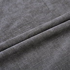 Set of 4 Soft Textured Decorative Throw Pillow Covers 18x18 Inch Cozy Farmhouse Cushion Cover Square Accent Pillow Cases for Bed Couch Sofa Living Room, Grey