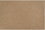 CAMILSON Easy Jute Rug 2x3, Indoor Outdoor Natural Color Farmhouse Area Rugs for Living Room and Kitchen Rug, Solid Boho Woven Design, Easy-Cleaning, Washable Outside Carpet Alfombras (2 x 3)