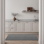 Kitchen Rugs, Kitchen Mats for Floor, Machine Washable Rugs 20"x30"+20"x48" Boho Style, Anti-Skid TPR Backing for Kitchen, Laundry, Durable, Easy Clean Spring & Everyday Use - Grey