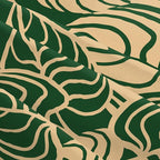 Tropical Green Plant Throw Pillow Covers 18x18 Inch Set of 2 Summer Sage Green Palm Leaves Decorative Pillow Cases Farmhouse Cushion Covers for Couch Sofa Bed Living Room Spring Home Decor