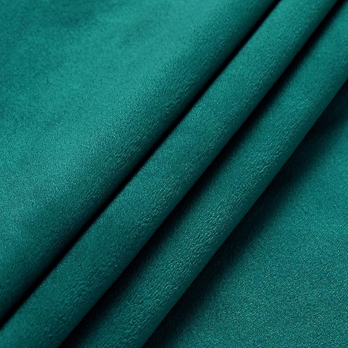 NiNi ALL Decorative Throw Pillow Covers Velvet Soft for Couch Sofa Bedroom Living Room Outdoor Pack of 2 20x20 Inch Teal