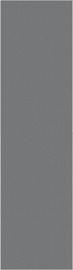 EARTHALL Washable Runner Rug 2.6x12 Ft Non Slip Runners for Hallways Cotton Rubber Backed Kitchen Runner Braided Indoor Floor Carpet Runners for Entryway, Hallway, Kitchen, Bedroom, Charcoal Gray