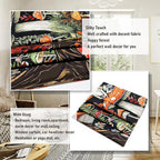 Amonercvita Skull Tapestry Vintage Mushroom Tapestries Aesthetic Sun Tapestry Floral Skeleton Wall Hanging Tapestries Jungle Plants Wall Decor for Bedroom