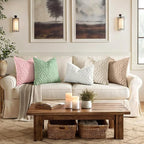decorUhome Throw Pillow Covers 12x12 Inch Set of 2, Soft Plush Decorative Faux Fur Beige Solid Couch Pillow Covers, Accent Farmhouse Neutral Square Pillow Cases for Sofa Bed Living Room