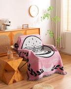 Erke Chair Recliner Cover Boho Throw Blanket Hippie Living Room Decor Wall Hanging Tapestry Outdoor Picnic Camping Rug Mattress Beach Towel Sofa Furniture Slipcover Bohemian 50”x70” The Butterfly Pink