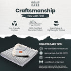 GOLD CASE Throw Blanket for Couch - 100% Recycled Turkish Cotton Blankets & Throws - Vintage Soft Throw Blankets for Living Room - Boho Decorative Woven Couch Blanket - 50x60 - Navy Blue