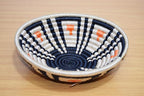 African Basket Rwanda - 8 Inches Diameter - Sisal, Sweetgrass Basket - Handmade From Africa, SRB107