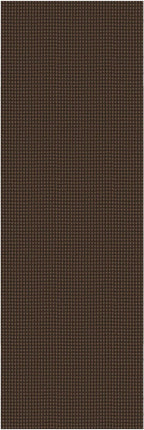 EARTHALL Woven Runner Rug 2x7 Ft Washable Runners for Hallways Cotton Non Slip Rubber Backed Kitchen Runner Braided Indoor Floor Carpet for Entryway, Hallway, Kitchen, Bedroom, Brown