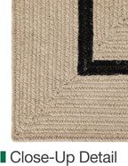 LUMI 6x9 Jute Area Rug for Living Room, Natural Handwoven Rugs Non Slip, Farmhouse Braided Carpets No Shedding for High Traffic, Dining Room, Indoor, Outdoor, Patio