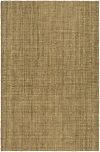 SAFAVIEH Area Rug 6x9 - Natural Fiber Collection - Natural Brown, Handmade Jute, Farmhouse Style, Chunky Textured Thick Pile (NF447A)