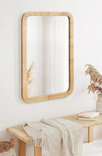 Kate and Laurel Rahfy Rectangle Framed Wall Mirror