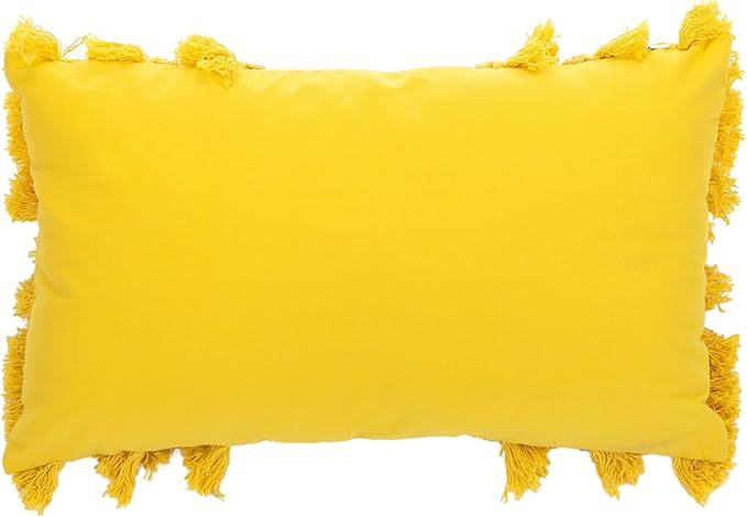 Safavieh Grema 12 x 20-inch Yellow Bohemian Decorative Throw Pillow