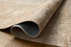 Loloi Amber Lewis Cambria Collection CBR-06 Multi/Natural 8'-6" x 11'-6" Area Rug Jute, Neutral, Vintage Style, Antique Tone, Living, Bedroom, Dining, Carpet