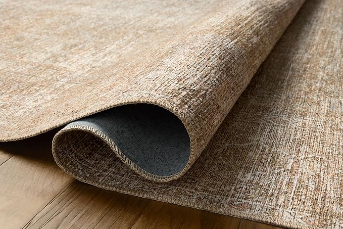 Loloi Amber Lewis Cambria Collection CBR-06 Multi/Natural 10'-0" x 14'-0" Area Rug Jute, Neutral, Vintage Style, Antique Tone, Living, Bedroom, Dining, Carpet