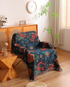 Erke Chair Recliner Cover Boho Throw Blanket Hippie Living Room Decor Wall Hanging Tapestry Outdoor Picnic Camping Rug Mattress Beach Towel Sofa Furniture Slipcover Bohemian 50”x70” The Sunset Coral