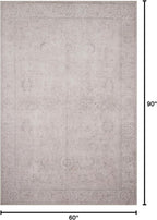 Loloi Loren Collection LQ-12 Sand 5'-0" x 7'-6" Area Rug