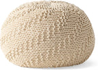 Christopher Knight Home Barwick Pouf, Ivory
