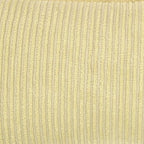 Better Trends Jullian Collection is Super Soft and Light Weight in Bold Stripes Design 100% Cotton Tufted Unique Luxurious Machine Washable Tumble Dry, King Sham, Yellow