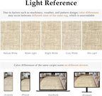 HUGEAR Area Rug 6x9 Retro Beige/Brown Machine Washable Living Room Rugs Distressed Vintage Floral Vacuumable Low Pile Carpet Bedroom Office Dining Room Laundry Room Non Slip Soft Lightweight