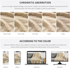 BOURINA Throw Blanket Soft Lightweight Cozy Throw for Bed Couch Decorative Blanket, Yellow 50" x 60"