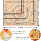 Aipon Vintage Sun Tapestry for Classroom Rainbow Boho 70s Sunshine Sunset Tapestries Wall Hanging Aesthetic Retro Tapestrys for Living Room Dorm (60'' × 50'', Orange)