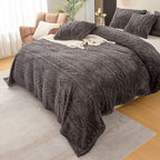 YUSOKI Sherpa Large Throw Blanket Single Layer,Light Weight(1.7lb),370GMS-3D Stylish Design for Gift Home Decor (Morel,50"x65")