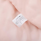 ROSGONIA Oversized Queen Comforter Blush, 3pcs (1 Comforter & 2 Pillowcases) Lightweight Oversized Queen Comforter Sets Bedding Blanket Quilts