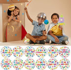 Tinideya 12 Pcs Kids Carpet Circle Seats for Class 16 Inch Round Classroom Rug Floor Cushions Soft First Day of School Educational Mat Non Slip Back to School Learning Playing Areas(Handprint)